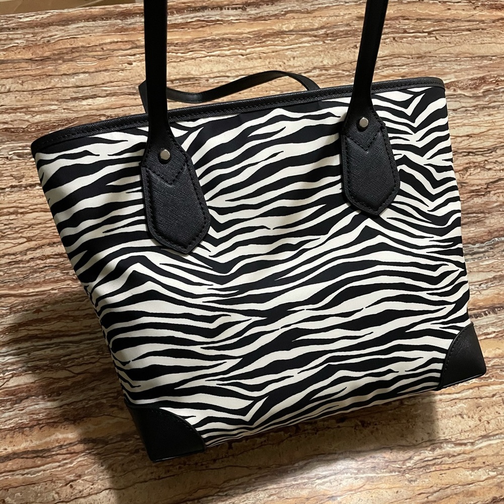 Zebra Print Tote | Michael Kors - Picture 4 of 12